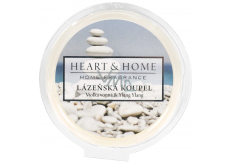 Heart & Home Kúpeľná kúpeľ Sójový prírodný voňavý vosk 26 g