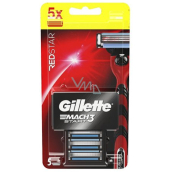 Gillette Mach3 Start Náhradné hlavice 5 kusov, pre mužov