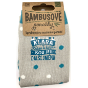 Albi Bambusové ponožky Clara, veľkosť 37 - 42