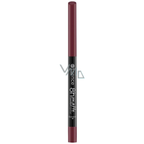 Essence 8H Matte Comfort ceruzka na pery 08 Dark Berry 0,3 g