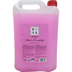 Riva Soft Flower tekuté mydlo, náplň, 5 kg