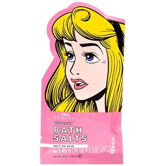 Disney Mad Beauty Pop Princess Aurora soľ do kúpeľa 80 g