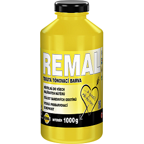 REMAL tónovací barva, 0600 žltá, 1 kg