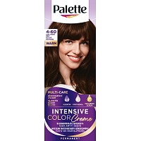 Palette Intensive Color Creme farba na vlasy 4-60 Lesklá stredne hnedá 50 ml