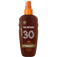 Nubian OF30 olej na opaľovanie ve spreji 200 ml