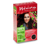 Henna Prírodná farba na vlasy Čierna 122 prášková 33 g