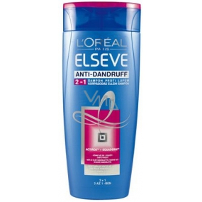 Loreal Paris Elseve Anti Dandruff 2v1 šampón proti lupinám 250 ml