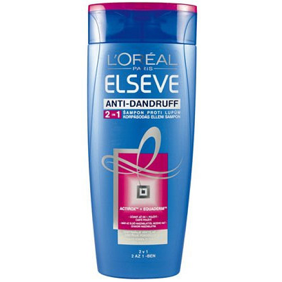 Loreal Paris Elseve Anti Dandruff 2v1 šampón proti lupinám 250 ml