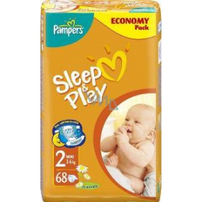 Pampers Sleep & Play 2 Mini 3 - 6 kg plienkové nohavičky 68 kusov