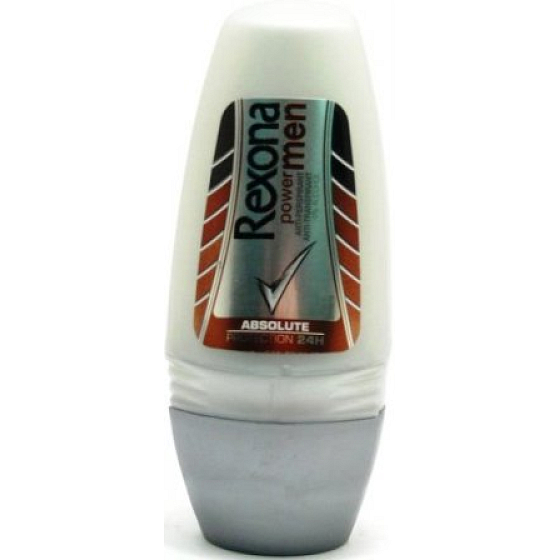 Rexona Men Power guličkový antiperspirant dezodorant roll-on pre mužov 50 ml