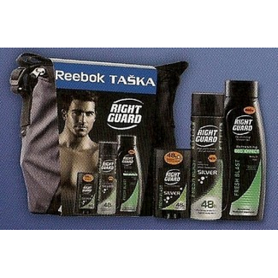 Right Guard Xtreme Sports sprchový gél + deosprej + antiperspirant, kozmetická sada
