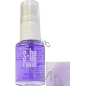 S-he Stylezone Quick Dry Rýchloschnúci sprej na nechty 13 ml