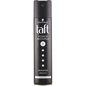 Taft Invisible Power Mega Strong lak na vlasy, fixácia 5, 250 ml