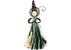 Čarodejnica sa zelenou sukňou 25 cm