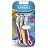 Gillette Venus 3 dámske jednorazové holítka so zvlhčujúcim pásikom, 3 ks
