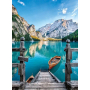 Clementoni Puzzle jazero Lago di Braies 500 dielikov, odporúčaný vek 8+