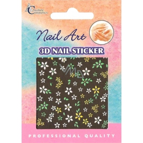 Nail Stickers 3D nálepky na nechty 10100 3D10 1 aršík