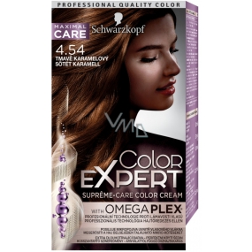 Schwarzkopf Color Expert farba na vlasy 4.54 Tmavo karamelový
