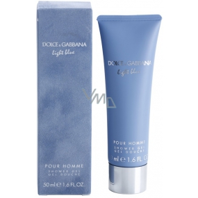 Dolce & Gabbana Light Blue pour Homme sprchový gél 50 ml