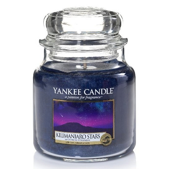 Yankee Candle Kilimanjaro Stars - Hviezdy nad Kilimandžáro vonná sviečka Classic strednej sklo 411 g