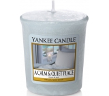 Yankee Candle A Calm & Quiet Place - Pokojné a tiché miesto vonná sviečka votívny 49 g