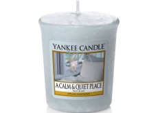 Yankee Candle A Calm & Quiet Place - Pokojné a tiché miesto vonná sviečka votívny 49 g