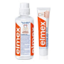 Elmex Caries Protection ústna voda 400 ml + Caries Protection s Aminfluorid zubná pasta 75 ml, duopack