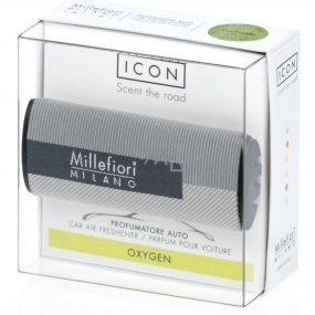Millefiori Milano Icon Oxygen - Kyslík vôňa do auta Textil Geometric vonia až 2 mesiace 47 g