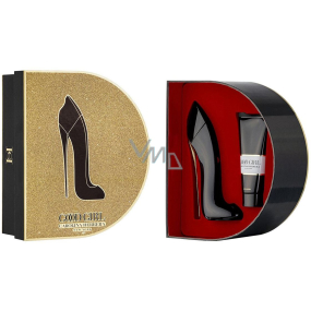 Carolina Herrera Good Girl toaletná voda pre ženy 80 ml + telové mlieko 100 ml, darčeková sada