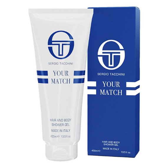 Sergio Tacchini Your Match sprchový gel pre mužov 400 ml