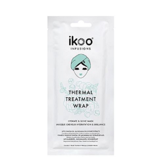 Ikoo Thermal Treatment Wrap Hydrate & Shine Termálne maska v čiapke pre hydratáciu a väčší lesk vlasov 1 kus