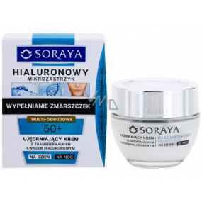 Soraya Hyaluronic Micro-Injection 50+ spevňujúci krém s transdermálnej kyselinou hyalurónovou na deň / noc 50 ml