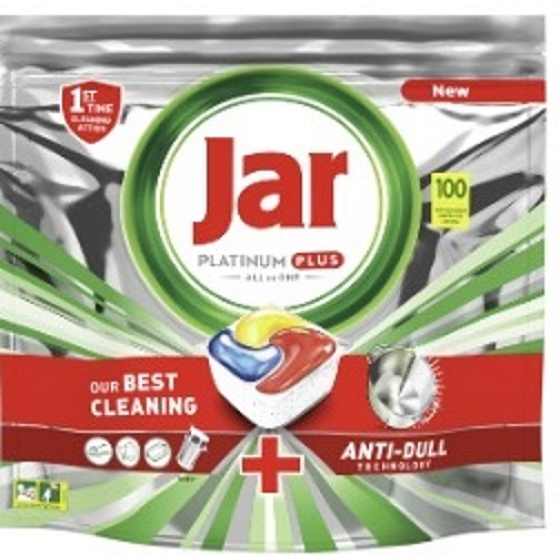 Jar Platinum Plus kapsule do umývačky riadu 100 kusov
