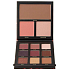 Barry M Velvet multipurpose Palette multifunkčné paleta očných tieňov, tvárenky, bronzeru a rozjasňovače 25 g