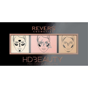 Revers HD Beauty Pro Contour Palette Paleta kontúr 02 12 g