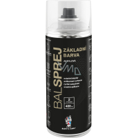 BALSPREJ základná univerzálna farba v spreji biela, 400 ml