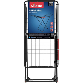 Vileda sušák na prádlo Universal, sušící plocha 18 m, čierny