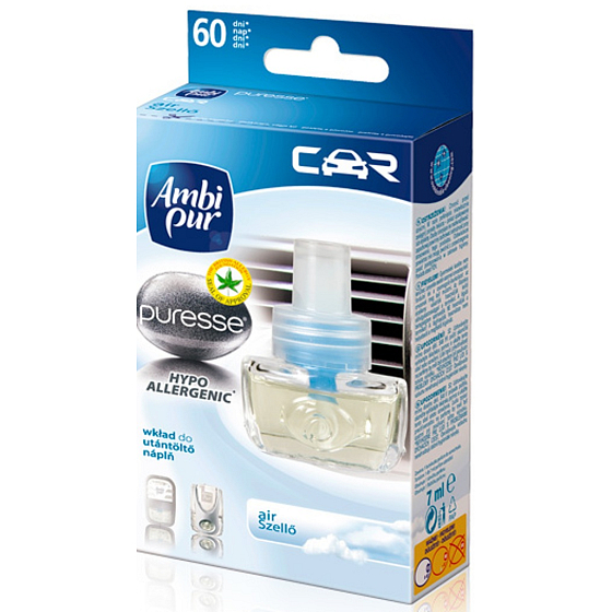 Ambi Pur Car Puresse Sensitive Air náplň do osviežovača vzduchu 7 ml
