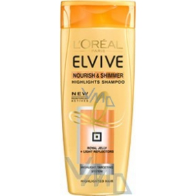 Loreal Paris Elseve Výživa & Žiarivosť šampón pre melírované vlasy 250 ml