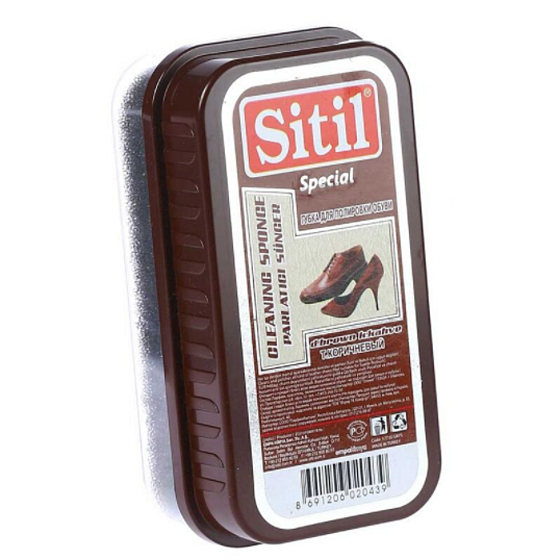 Sitil Cleansing Sponge leštiaci huba hnedá 1 kus