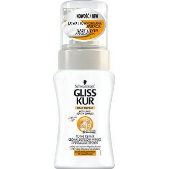 Gliss Kur Total Repair 19 regeneračná pena na vlasy 125 ml
