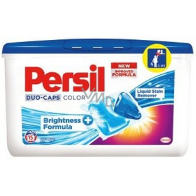 Persil Duo-Caps Color gélové kapsule na farebnú bielizeň 15 dávok x 25 g