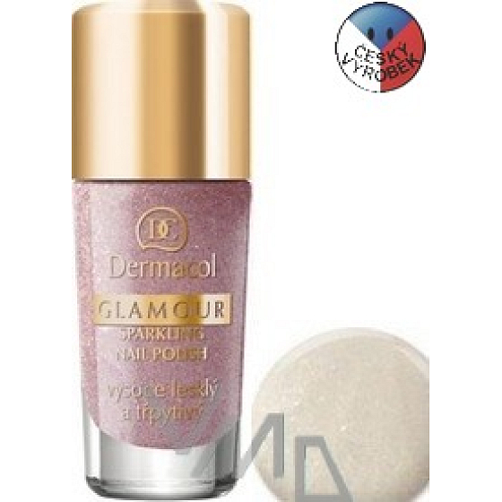 Dermacol Glamour Sparkling Nail Polish lak na nechty 202 9 ml
