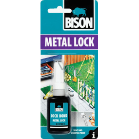 Bison Metal Lock lepidlo na zaistenie skrutiek 10 ml blistr
