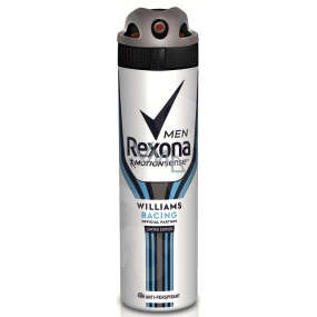Rexona Men Motionsense Williams Racing antiperspirant dezodorant sprej 150 ml