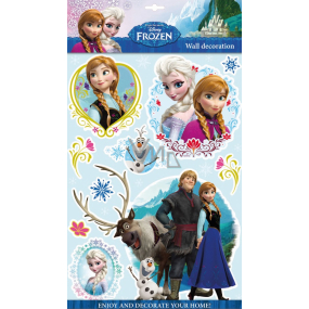 Nálepky na stenu Disney Ľadové kráľovstvo 3D 40 x 29 cm