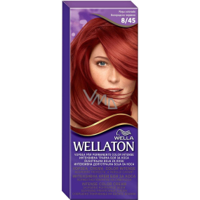 Wella Wellaton krémová farba na vlasy 8-45 svetlo granátovo červená