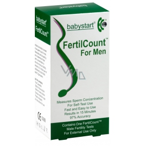 FertilCount Test mužskej plodnosti 1 použitie