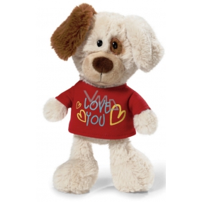 Nici Love You Pes v tričku Plyšová hračka - najjemnejšie plyš 20 cm