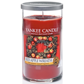 Yankee Candle Red Apple Wreath - Veniec z červených jabĺčok vonná sviečka Décor strednej 340 g